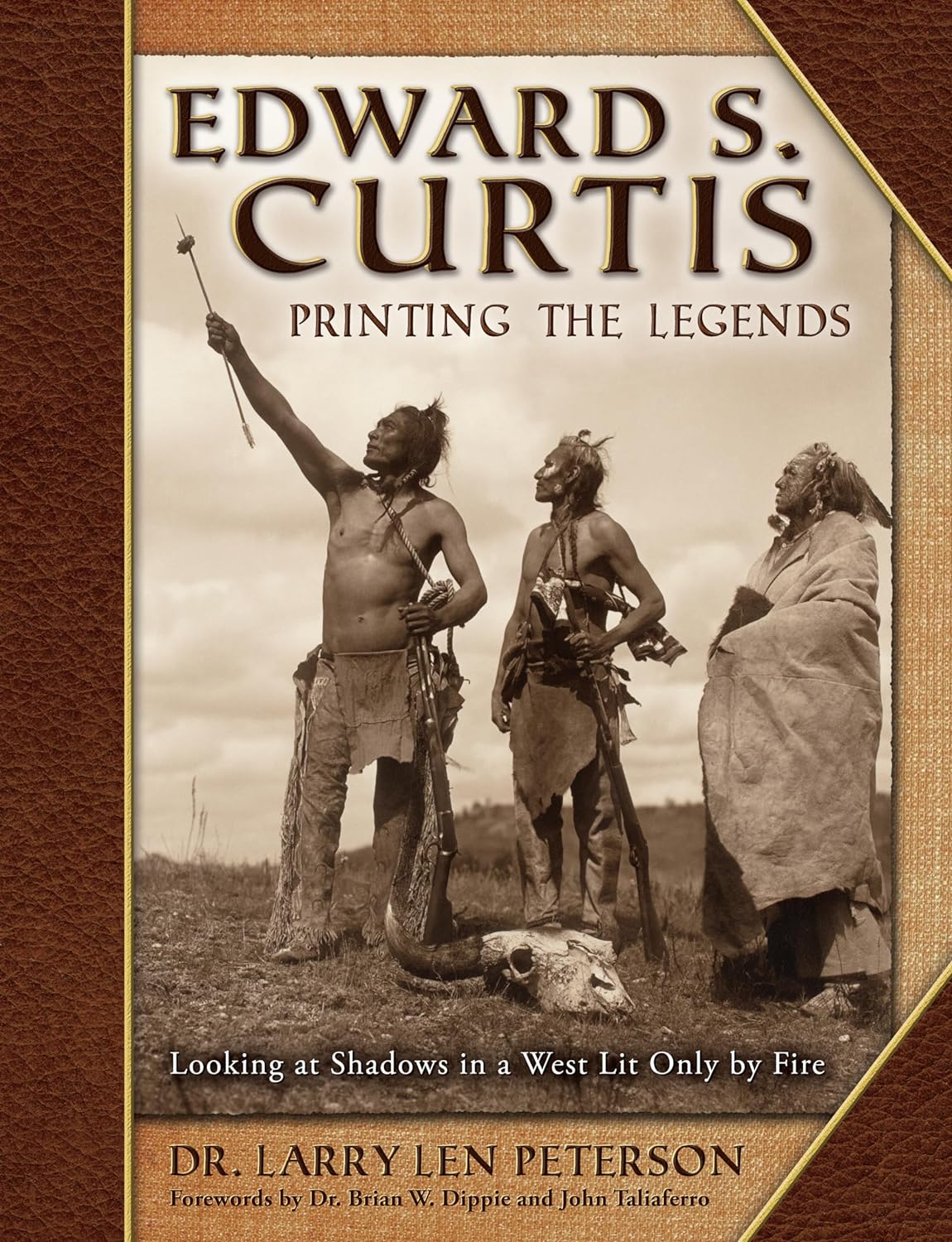 Edward Curtis Printing the Legends book cover